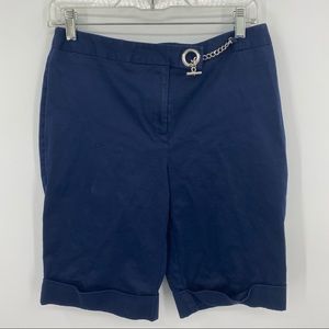 Navy Blue Shorts Bermuda Shorts Women’s Size 8